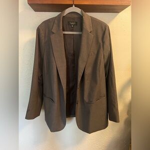Talbots plus size petite wool blend blazer size 18p